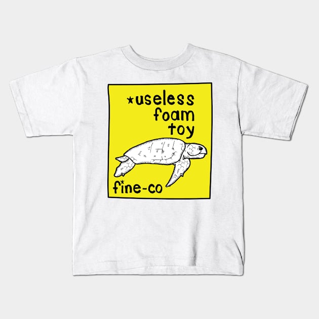 Useless Foam Toys Kids T-Shirt by Fine-co